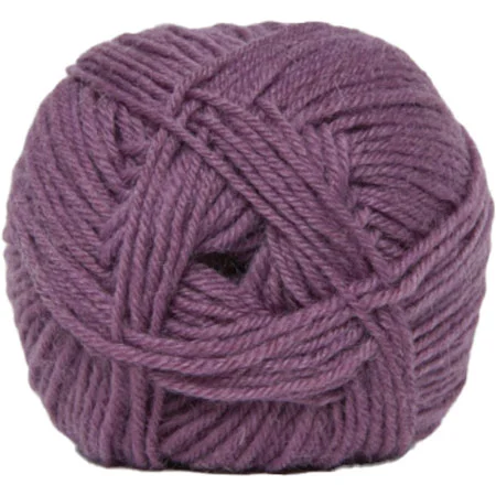 Säker betalning Sock 4 – Strumpgarn – Ullgarn – fv 6973 Mörk Gammal Rosa