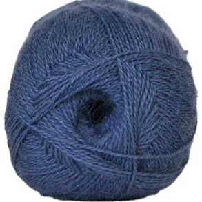 Kampanj Hjertegarn Alpaca 400 – Lama Ullgarn – fv 2163 Kobolt Blå
