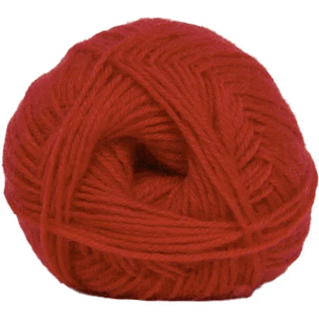 Snabb frakt Sock 4 – Strumpgarn – Ullgarn – fv 4500 Röd
