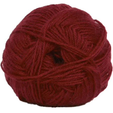 Sock 4 – Strumpgarn – Ullgarn – fv 4614 Vinröd Snabb frakt