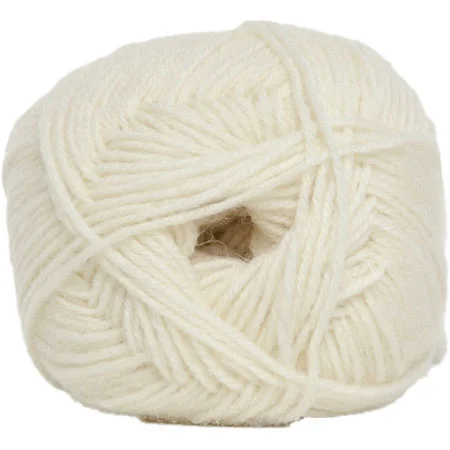 Nyhet Sock 4 – Strumpgarn – Ullgarn – fv 075 Råvit