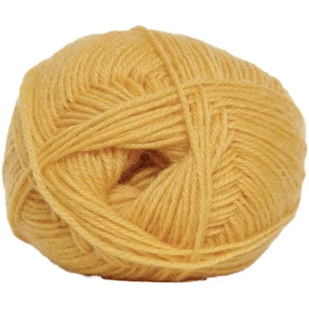 Sock 4 – Strumpgarn – Ullgarn – fv 3200 Gul Snabb frakt