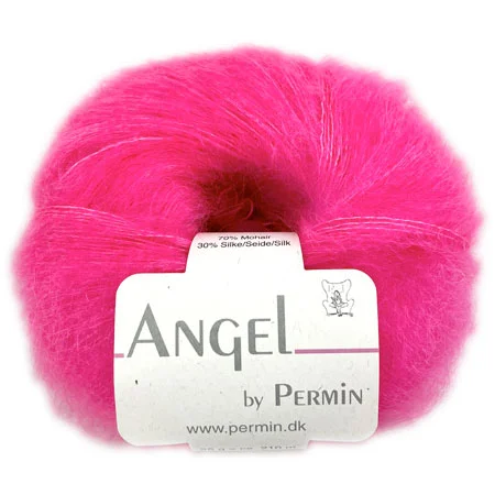 Angel Permin – Mohair och Sidengarn – 884135 Pink Kampanj