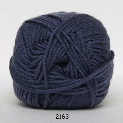 Hjertegarn Extrafine Merino 90 Garn – fv 2163 Petrolblå I lager