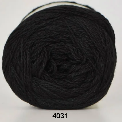Hjertegarn Organic 350 – fv 4031 Svart Snabb frakt