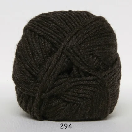 Hjertegarn Extrafine Merino 90 Garn – 294 Mörkbrun Begränsat erbjudande