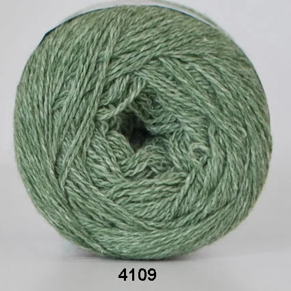 Hjertegarn Organic 350 – fv 4109 Grön Snabb frakt