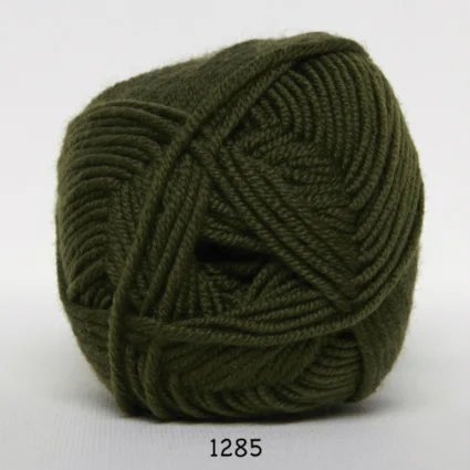 Hjertegarn Extrafine Merino 90 Garn – fv 1285 Armygrön Köp nu