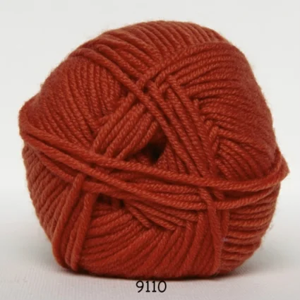 Rabatt Hjertegarn Extrafine Merino 90 Garn – 9110 Orange