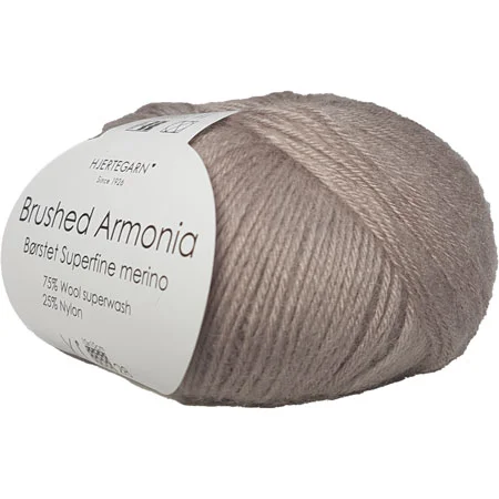 Brushed Armonia Borstad Superfine Merino Ullgarn Fv 1210 Jordfärgad Beställ idag