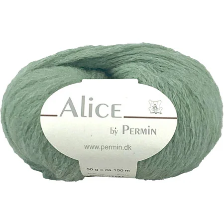 Kampanj Alice Permin – Alpaca Ullgarn – fv 51 Salvia