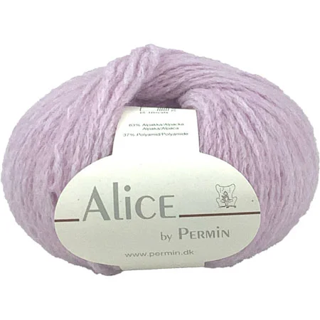 Alice Permin – Alpaca Ullgarn – fv 50 Lavendel Beställ nu