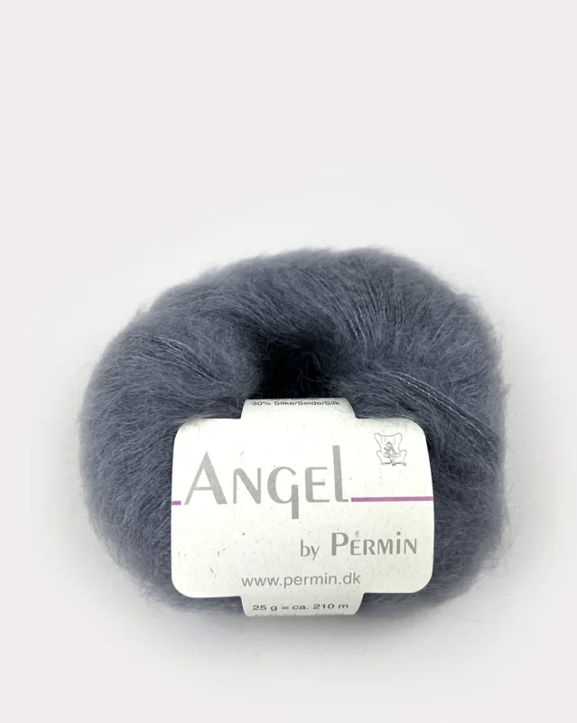 Fri frakt Angel Permin – Mohair och Sidengarn – 884109 Grå
