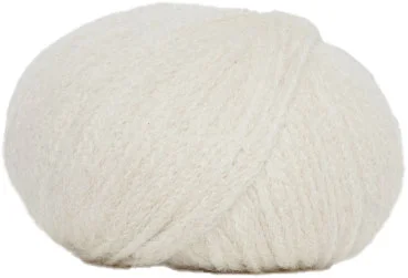 Rustic Lama ullgarn – Baby Alpaca – fv 100 Råvit Begränsat antal