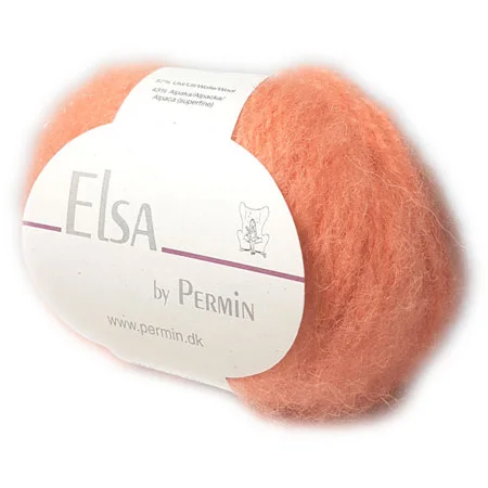 Erbjudande Elsa By Permin – Alpaca ull & Ullgarn – Fv 880706 Orange