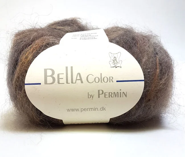 Köp online Bella Permin garn – Mohairgarn med ullgarn & polyamid – fv 883157 Color Beige