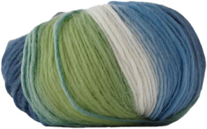 Hjertegarn Incawool – Ullgarn – fv 6020 Mangfärgad Rea