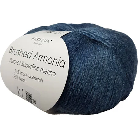 Premium Brushed Armonia Borstad Superfine Merino Ullgarn Fv 904 Jeans