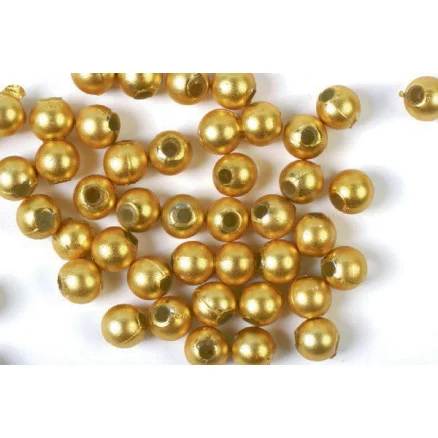 Trygg betalning Vaxpärlor 8mm 500g matt guld