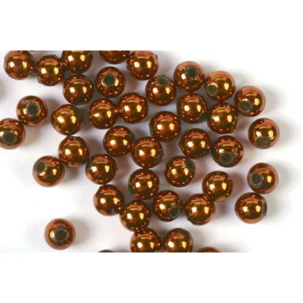 Rabatt Vaxpärlor 8mm 500g koppar