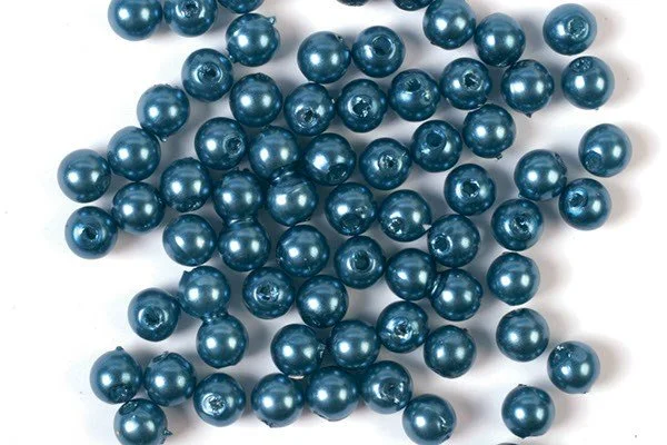 Glaspärlor/Vaxpärlor Blå 3 mm 15 Gram – 704304 Billig