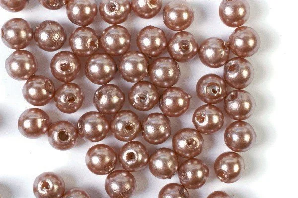Extra rabatt Glaspärlor/Vaxpärlor Brun 3 mm 15 Gram – 704311