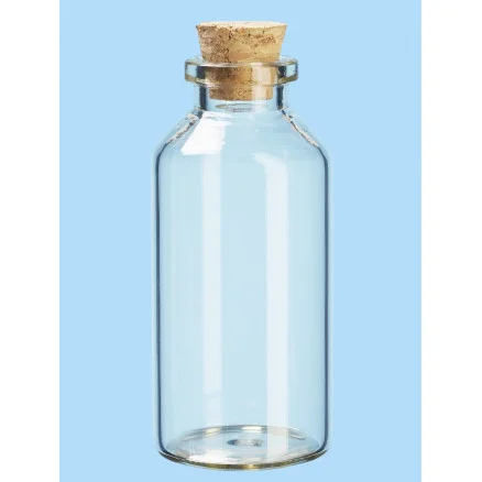 Endast idag Mini Glasflaska/Burk med Kork 32x70mm – 2 st