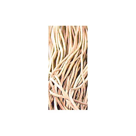 Lädersnöre Rundskuren Natur 100cm 1,5mm Populär