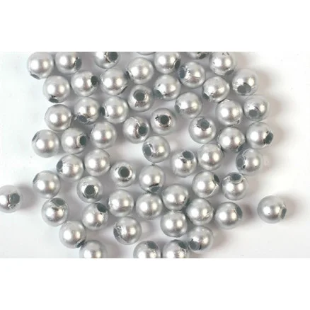 Kampanj Vaxpärlor 3mm 500g matt silver