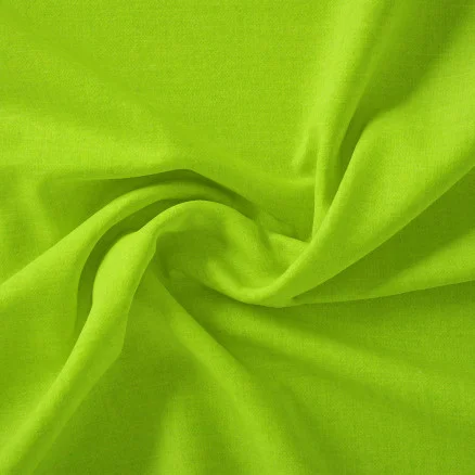 Begränsat erbjudande Swan Solid Bomullsväv Tyg 150cm 850 Limegrön – 50cm
