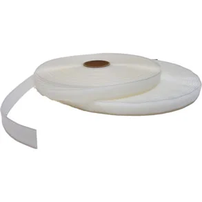Billig Kardborreband – 20 mm vitt utan lim