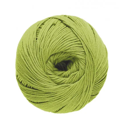 Sista chansen DMC Natura Just Cotton Garn Unicolor 76 Mörk Lime