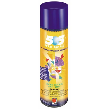505 Temporär Spraylim / Limspray / Textillim 500ml till patchwork, tyg Fynd