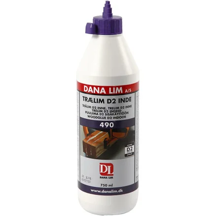 Trälim D2, 750ml/ 1 flaska. Fri frakt
