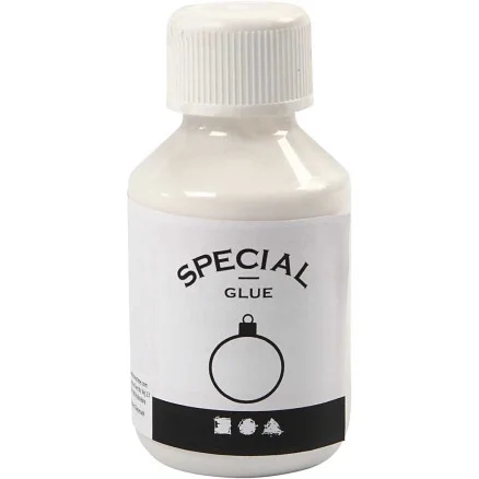 Glaslim/speciallim, transparent, 100 ml/ 1 flaska Kampanj