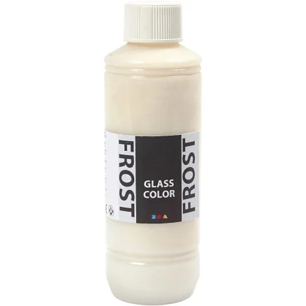 Begränsat antal Glasfärg Frost lack, 250ml/ 1 flaska.