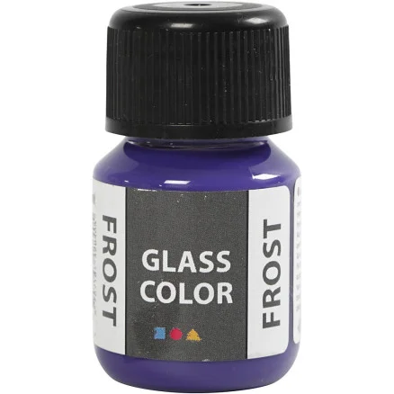 Sista chansen Glasfärg frost, violet, 30 ml/ 1 flaska