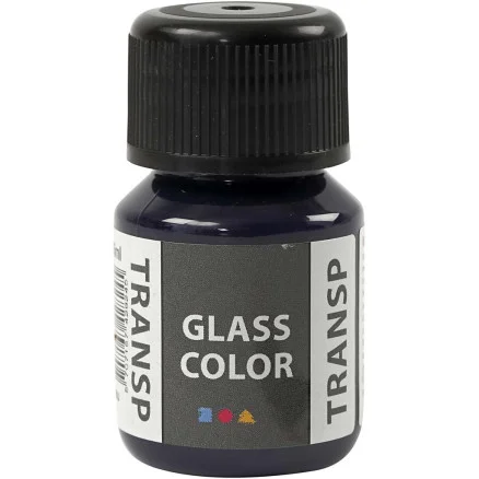 Glasfärg transparent, marinblå, 30 ml/ 1 flaska Erbjudande