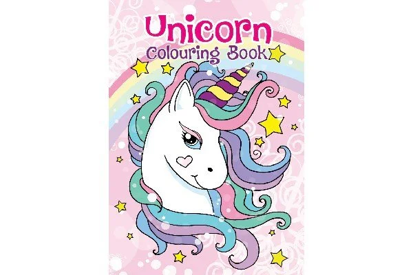 Fri frakt Målarbok A4 Unicorn.2 16 sider – 789860