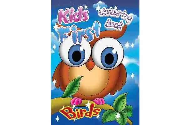Kampanjpris Målarbok – A4 Kids First Birds 789853