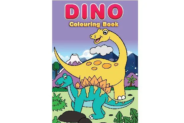 Målarbok – A4 Dino 789852 Erbjudande