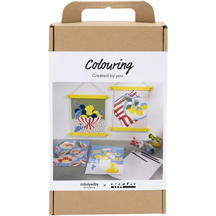 Rabatter DIY Kit Färgläggning, Måla efter siffror, akrylfärg, 1 förp.