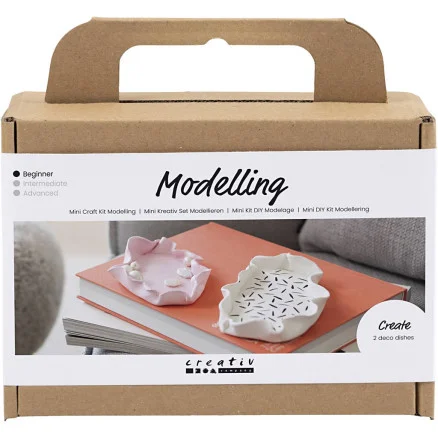 Mini DIY Kit Modellera, Skålar, 1 förp. Extra rabatt