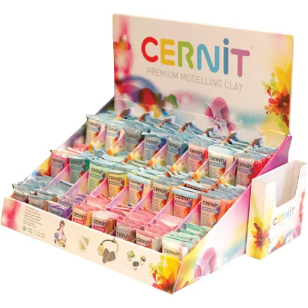 Cernit, Ass. färger, 24x6 frp./1 frp. Begränsad tid