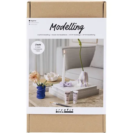DIY Kit Modellera, Krukor och vaser, 1 förp. Begränsat erbjudande
