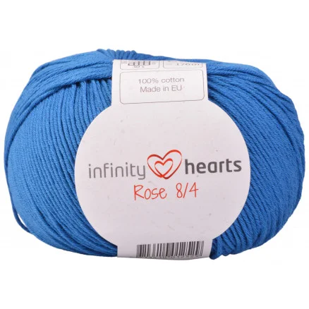 Infinity Hearts Rose 8/4 Garn Unicolor 98 Blå Sänkt pris