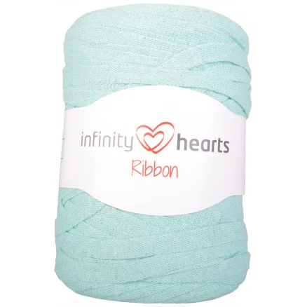 Â Infinity Hearts Ribbon Trikågarn 15 Mintgrön Trygg betalning