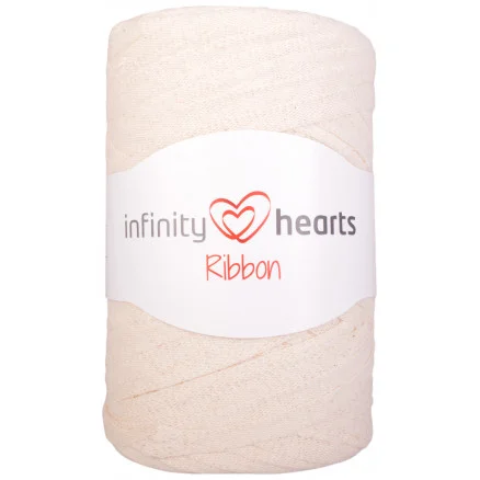 Billig  Infinity Hearts Ribbon Trikågarn 03 Natur