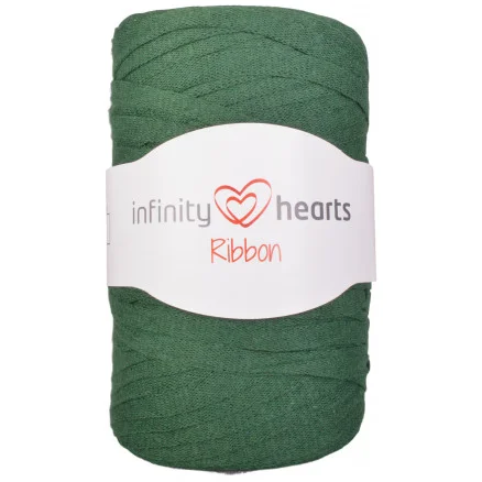 Â Infinity Hearts Ribbon Trikågarn 14 Buteljgrön Outlet