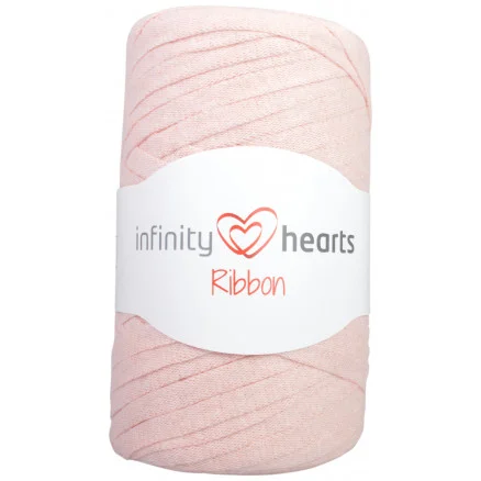 Â Infinity Hearts Ribbon Trikågarn 22 Gammelrosa Fynd